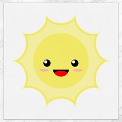 Kawaii Sun Canvas 16  X 16   by KawaiiKawaii