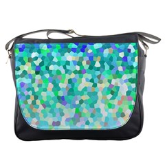 Mosaic Sparkley 1 Messenger Bags by MedusArt