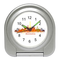 Barcelona City Art Travel Alarm Clocks by hqphoto