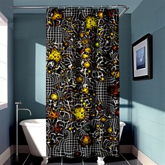Sci Fi Fantasy Cosmos Yellow Shower Curtain 36  X 72  (stall)  by ImpressiveMoments