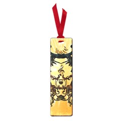 Clef With Awesome Figurative And Floral Elements Small Book Marks by FantasyWorld7