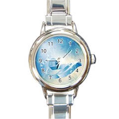 Music Round Italian Charm Watches by FantasyWorld7