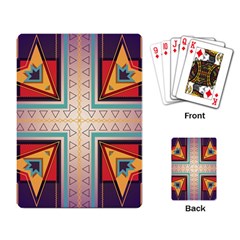 Cross And Other Shapes Playing Cards Single Design by LalyLauraFLM