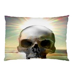 Skull Sunset Pillow Cases (two Sides) by icarusismartdesigns