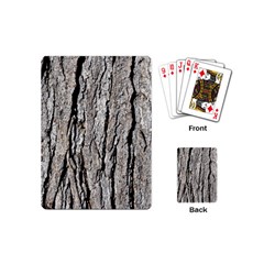 Tree Bark Playing Cards (mini)  by trendistuff