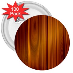 Shiny Striated Panel 3  Buttons (100 Pack)  by trendistuff