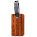 OAK PLANKS Luggage Tags (Two Sides) Front