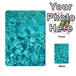 TURQUOISE WATER Multi-purpose Cards (Rectangle)  Back 23