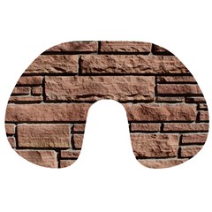 Sandstone Brick Travel Neck Pillows by trendistuff