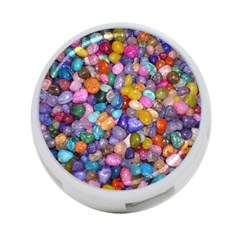 Colored Pebbles 4-port Usb Hub (two Sides)  by trendistuff