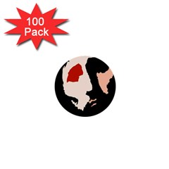 Christ 1  Mini Buttons (100 Pack)  by Valeryt
