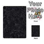BLACK MARBLE Multi-purpose Cards (Rectangle)  Back 35