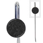 BLACK MARBLE Book Mark Front