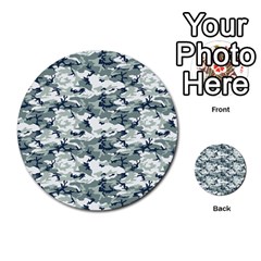 Camo Urban Multi-purpose Cards (round)  by trendistuff