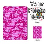 CAMO DIGITAL PINK Multi-purpose Cards (Rectangle)  Back 50