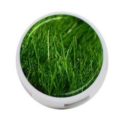 Green Grass 1 4-port Usb Hub (two Sides)  by trendistuff