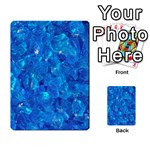 TURQUOISE GLASS Multi-purpose Cards (Rectangle)  Back 36
