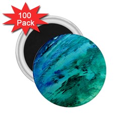 Shades Of Blue 2 25  Magnets (100 Pack)  by trendistuff
