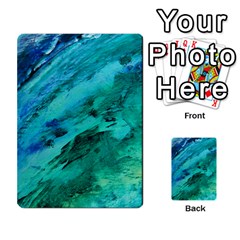 Shades Of Blue Multi-purpose Cards (rectangle)  by trendistuff