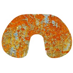 Yellow Rusty Metal Travel Neck Pillows by trendistuff
