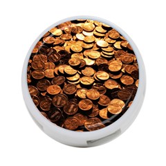 Pennies 4-port Usb Hub (one Side) by trendistuff