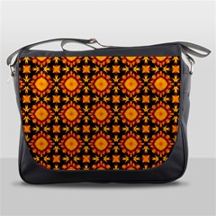 Cute Pretty Elegant Pattern Messenger Bags by GardenOfOphir