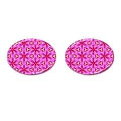 Cute Pretty Elegant Pattern Cufflinks (oval) by GardenOfOphir