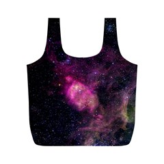 Purple Clouds Full Print Recycle Bags (m)  by trendistuff
