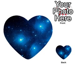Pleiades Multi-purpose Cards (heart)  by trendistuff