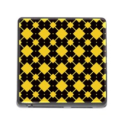 Connected Rhombus Pattern			memory Card Reader (square) by LalyLauraFLM