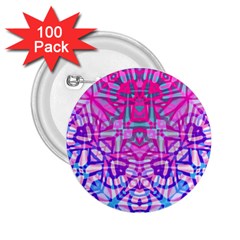 Ethnic Tribal Pattern G327 2 25  Buttons (100 Pack)  by MedusArt