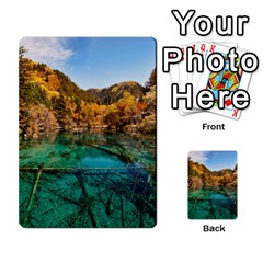 Jiuzhaigou Valley 1 Multi-purpose Cards (rectangle)  by trendistuff