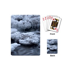 Ice And Water Playing Cards (mini)  by trendistuff