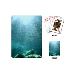 Crater Lake National Park Playing Cards (mini)  by trendistuff