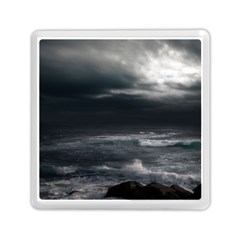 Ocean Storm Memory Card Reader (square)  by trendistuff