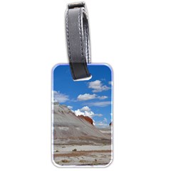 Petrified Forrest Tepees Luggage Tags (two Sides) by trendistuff