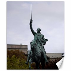 Washington Statue Canvas 8  X 10  by trendistuff