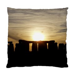 Sunset Stonehenge Standard Cushion Cases (two Sides)  by trendistuff