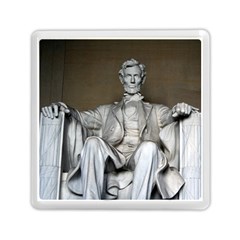 Lincoln Memorial Memory Card Reader (square)  by trendistuff