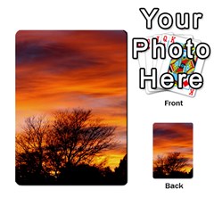 Orange Sunset Multi-purpose Cards (rectangle)  by trendistuff