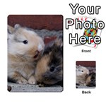 SMALL BABY RABBITS Multi-purpose Cards (Rectangle)  Back 29