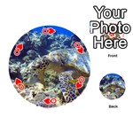 SEA TURTLE Playing Cards 54 (Round)  Front - HeartQ