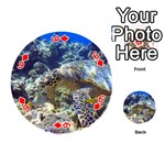 SEA TURTLE Playing Cards 54 (Round)  Front - Diamond6