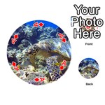 SEA TURTLE Playing Cards 54 (Round)  Front - DiamondA