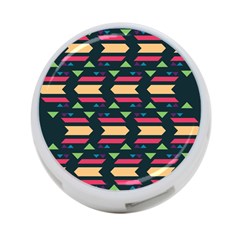 Triangles And Other Shapes			4-port Usb Hub (one Side) by LalyLauraFLM