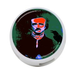 Edgar Allan Poe Pop Art  4-port Usb Hub (one Side) by icarusismartdesigns
