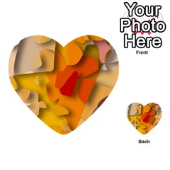 Red Spot Multi-purpose Cards (heart)  by hennigdesign