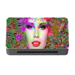 Flowers In Your Hair Memory Card Reader With Cf by icarusismartdesigns