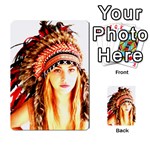 Indian 3 Multi-purpose Cards (Rectangle)  Back 1