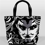 Musical Catman Bucket Handbag Front